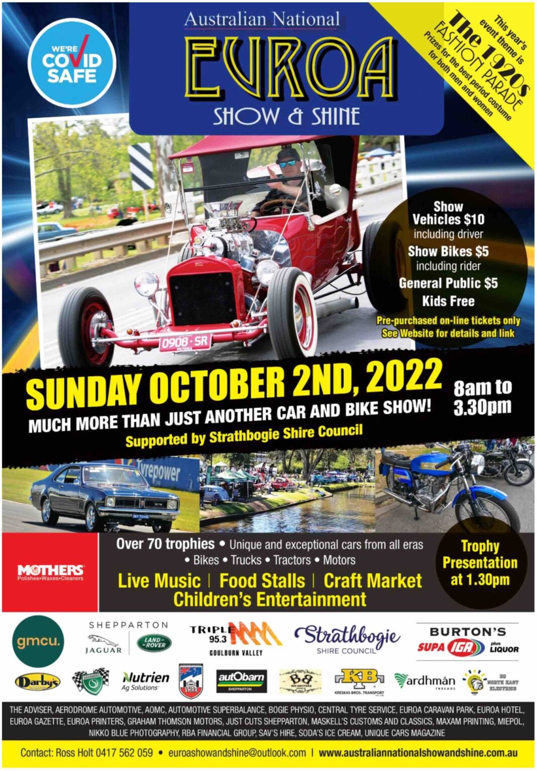 Euroa Show & Shine Wolseley Car Club